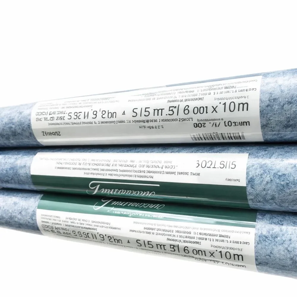Foremost Wallcovering Blue Double  Roll Pre Pasted Strippable Scrubabble 70 Sq